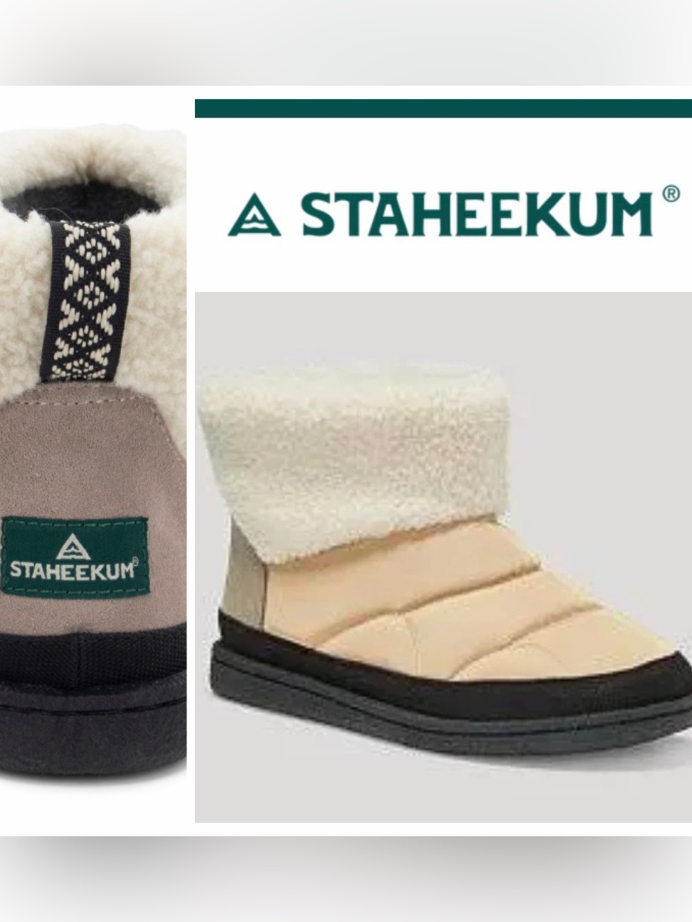 Staheekum Shasta Chalet Ankle Booties Size 9